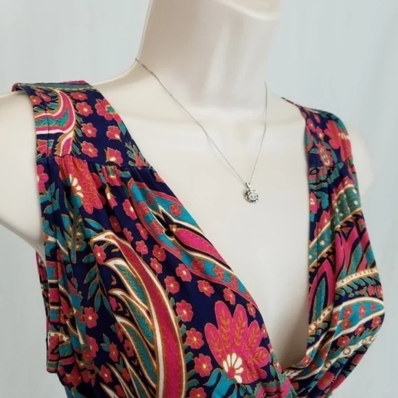 Zara paisley print top - Picture 3 of 6